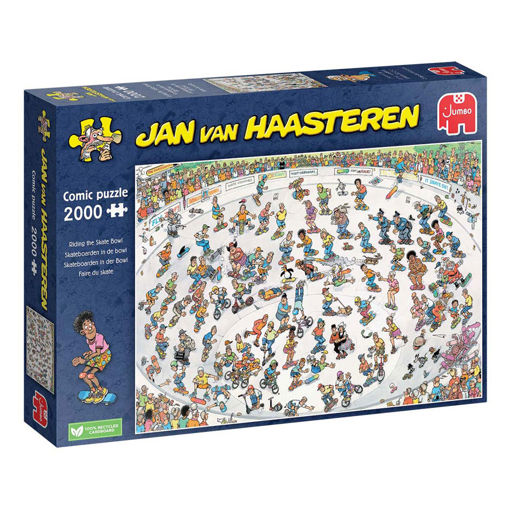Picture of Jan van Haasteren Skatebowl 2000 Pieces